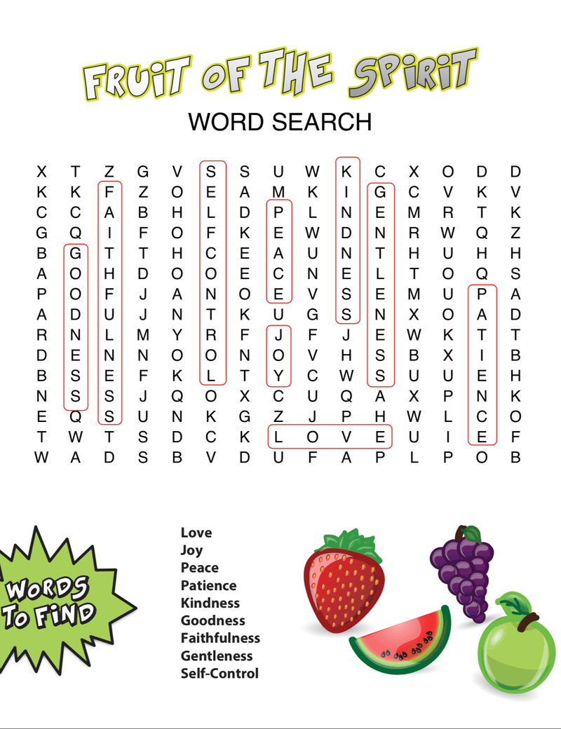 Fruit of the Spirit Bible Word Search – Children's Ministry Deals fruit-of-the-spirit-bible-word-search-children-s-ministry-deals