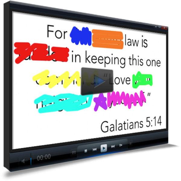 Galatians 5:14 Memory Verse Video