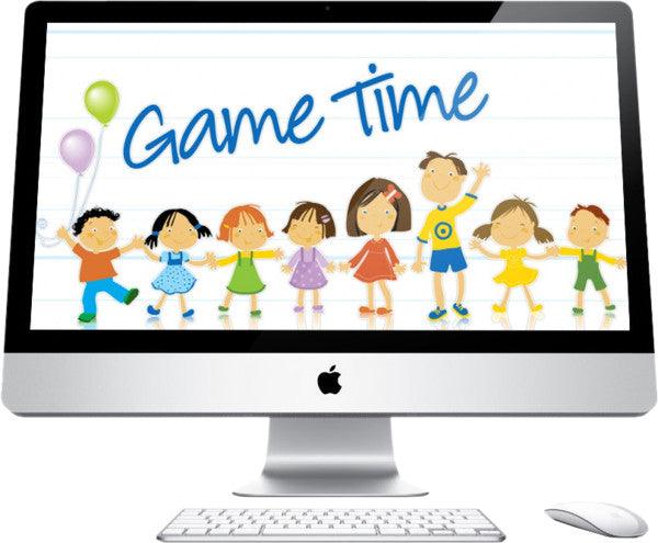 Game Time Children's Church Graphics