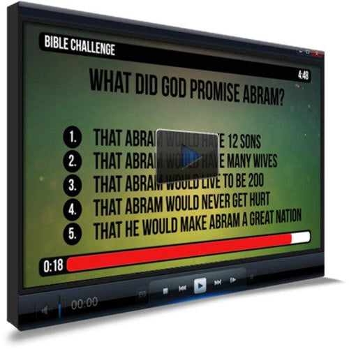 Genesis 12-25 Bible Trivia for Kids