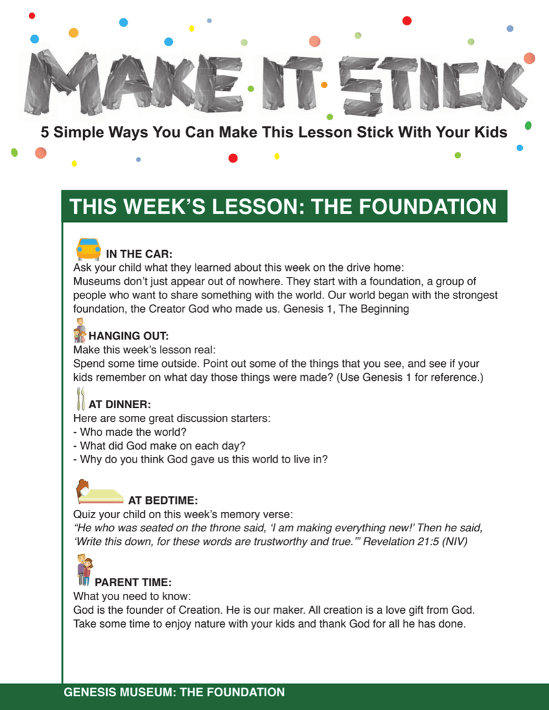 Load image into Gallery viewer, Genesis Museum 4-Week Children&#39;s Ministry Curriculum - Children&#39;s Ministry Deals
