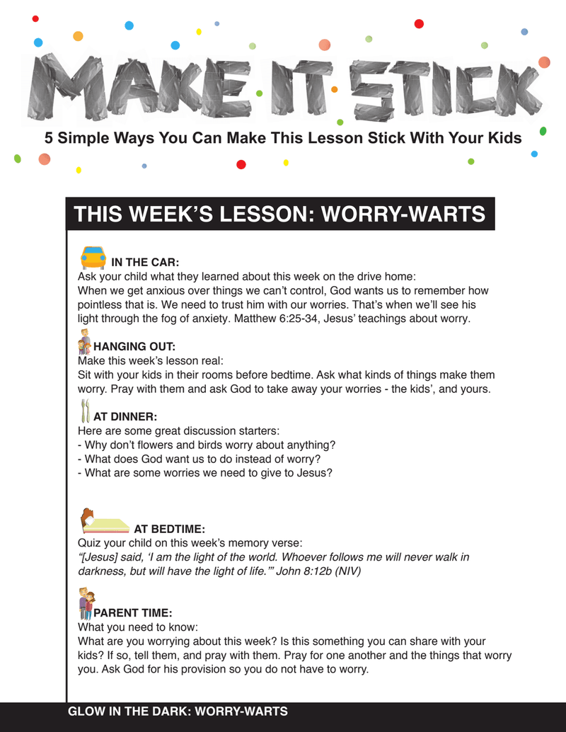 Load image into Gallery viewer, Glow In The Dark 4-Week Children&#39;s Ministry Curriculum - Children&#39;s Ministry Deals
