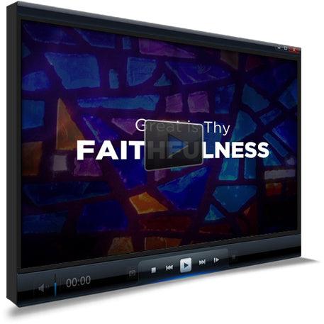 Great Is Thy Faithfulness Worship Video for Kids - Children's Ministry Deals