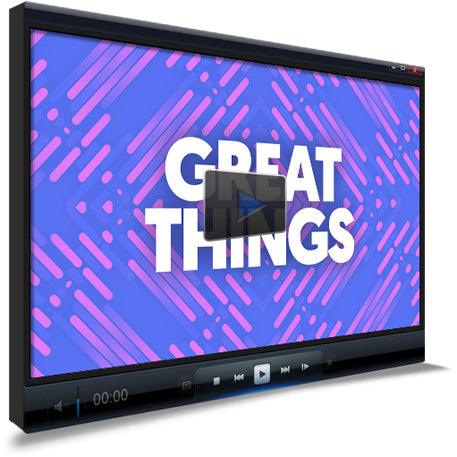 Great Things Worship Video For Kids - Children's Ministry Deals