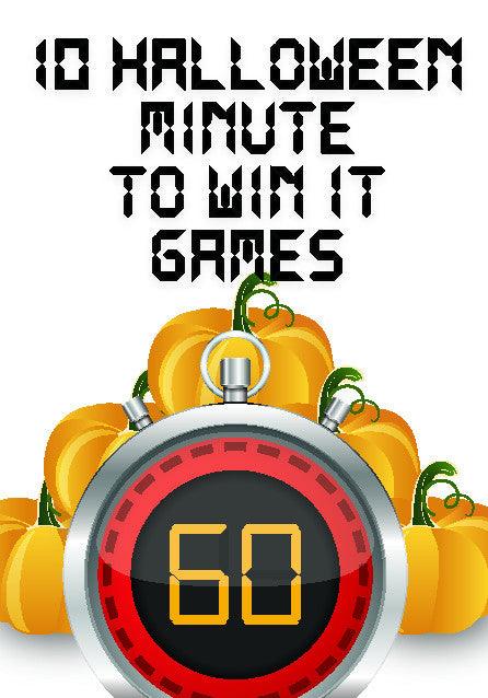 Halloween Minute to Win It Games
