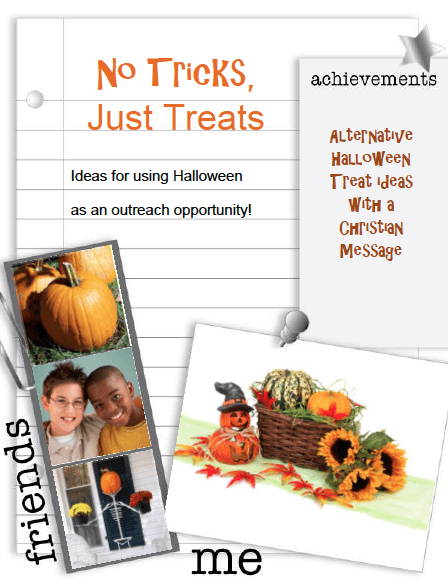 FREE Halloween Treat Ideas with a Christian Message