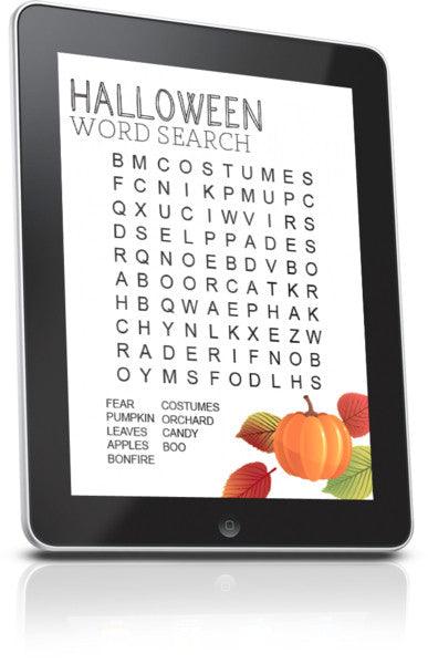 FREE Halloween Word Search