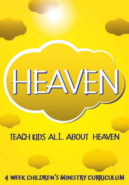 Heaven 4-Week Children's Ministry Curriculum - Children's Ministry Deals