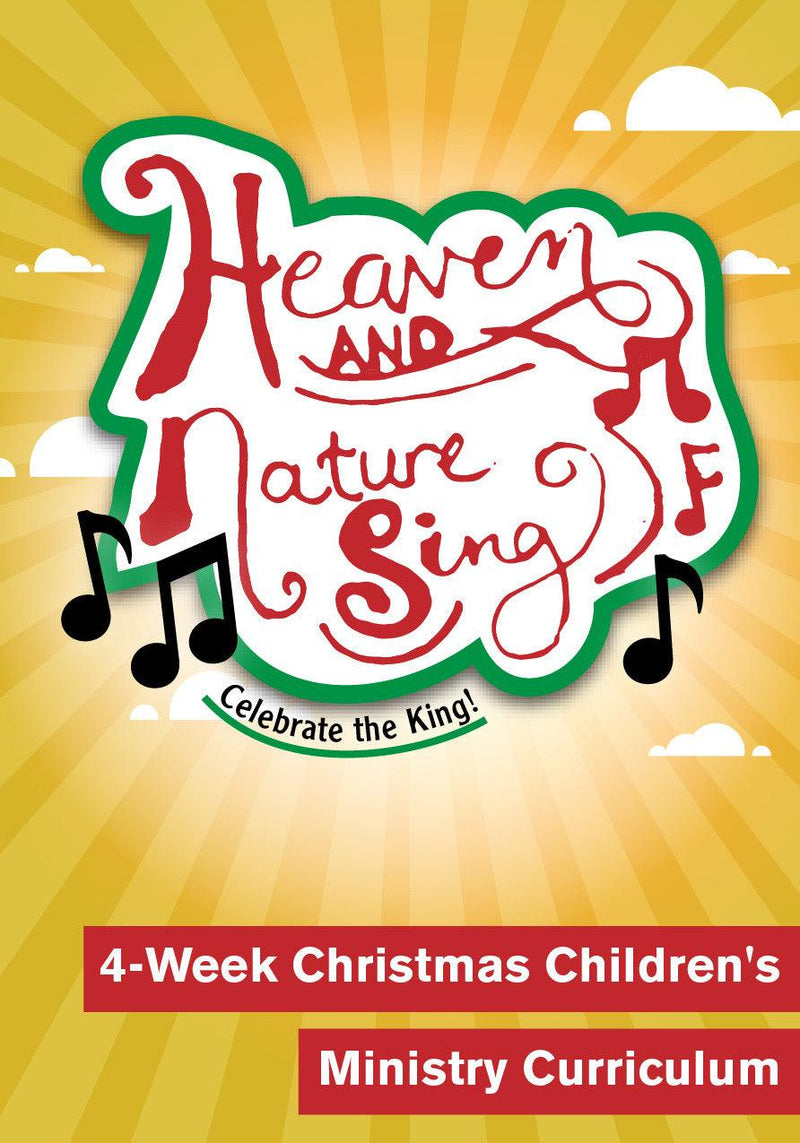 Load image into Gallery viewer, Heaven And Nature Sing 4-Week Christmas Children&#39;s Ministry Curriculum
