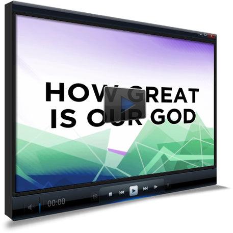 How Great Is Our God Worship Video for Kids - Children's Ministry Deals