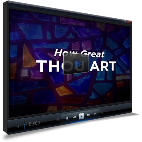 How Great Thou Art Worship Video for Kids - Children's Ministry Deals