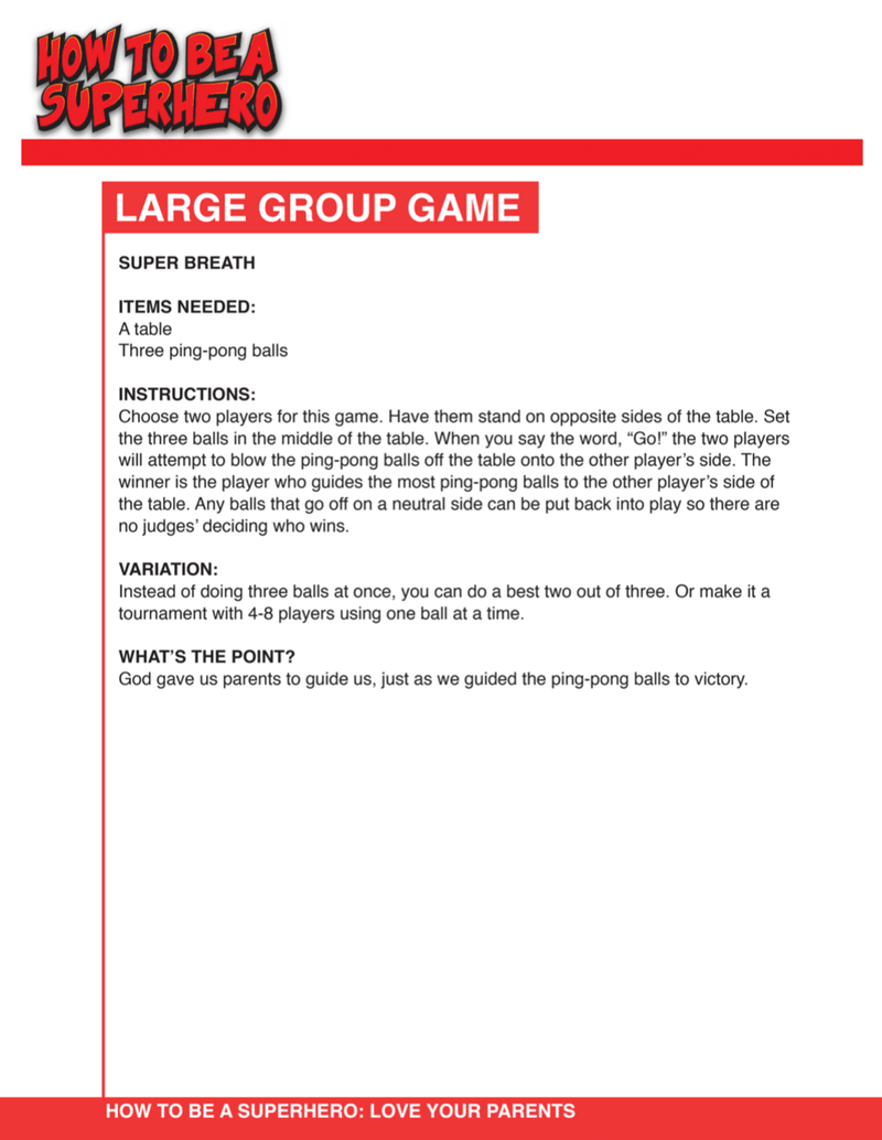 Load image into Gallery viewer, How To Be a Superhero 12-Week Children&#39;s Ministry Curriculum - Children&#39;s Ministry Deals
