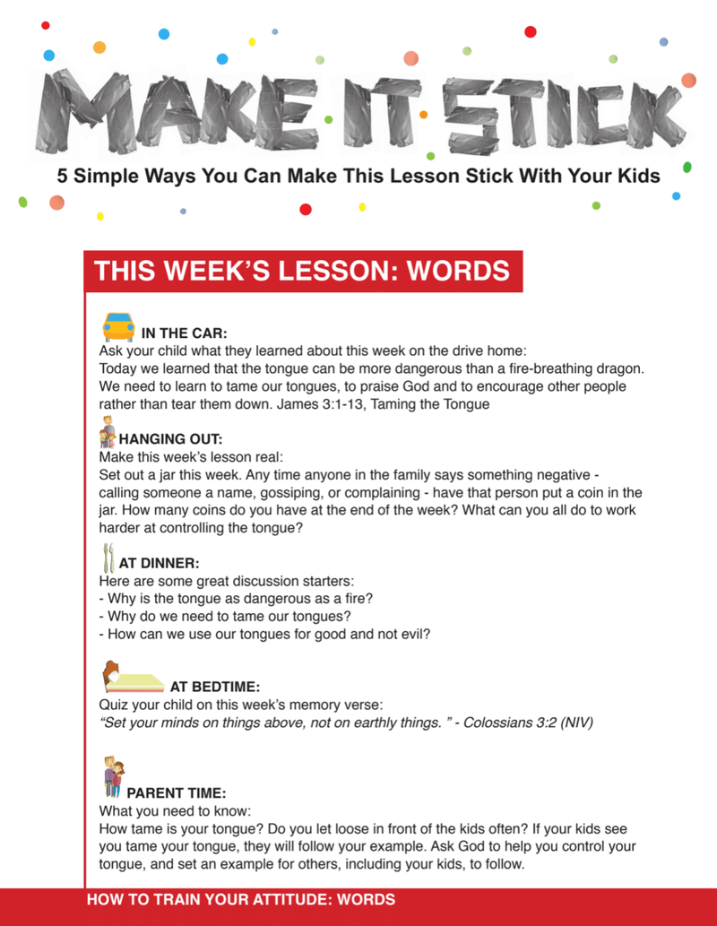 Load image into Gallery viewer, How To Train Your Attitude 4-Week Children&#39;s Ministry Curriculum - Children&#39;s Ministry Deals

