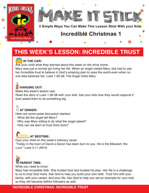 Load image into Gallery viewer, Incredible Christmas 4-Week Children’s Ministry Curriculum - Children&#39;s Ministry Deals
