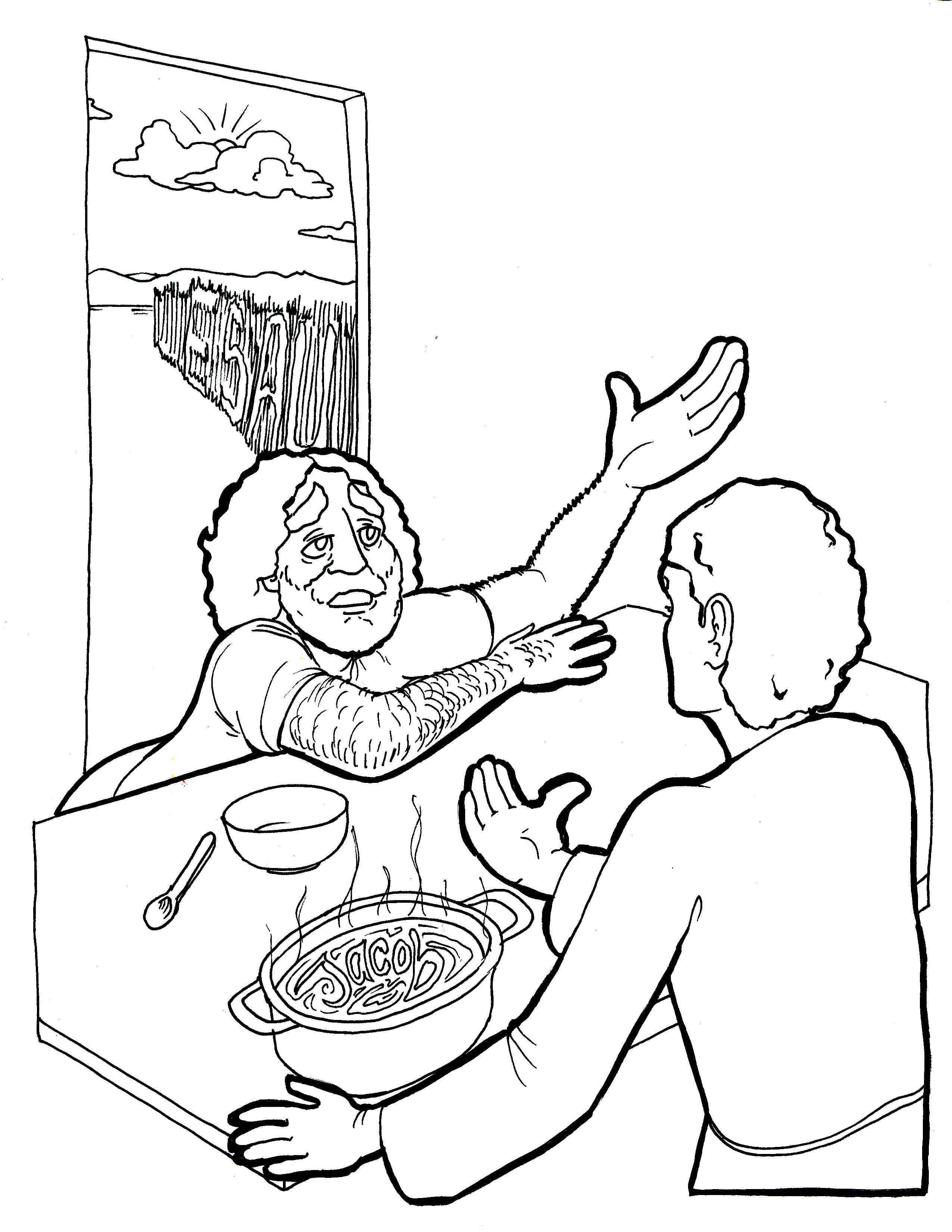 Jacob Bible Coloring Pages
