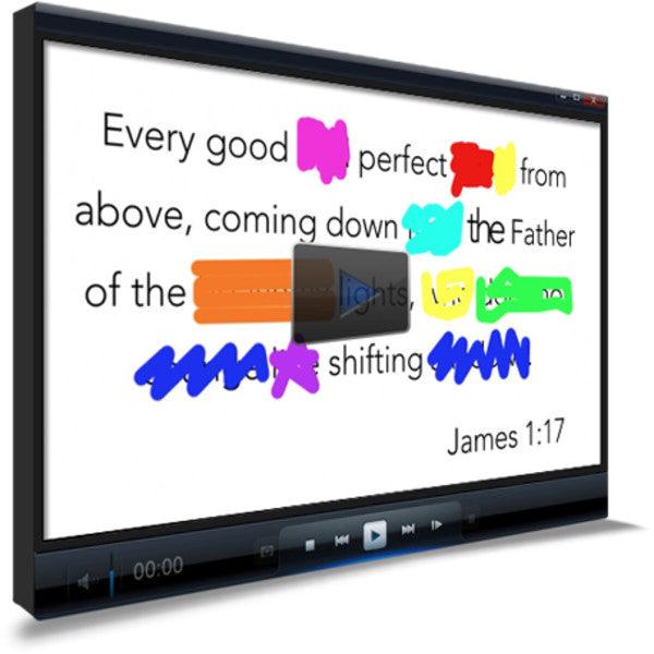 James 1:17 Memory Verse Video