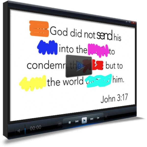 John 3:17 Memory Verse Video