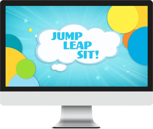 Jump, Leap, Sit Church Game Video - Children's Ministry Deals