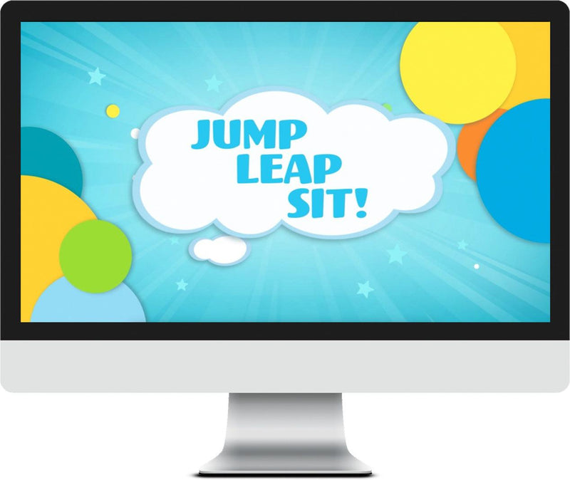 Jump, Leap, Sit Church Game Video - Children's Ministry Deals