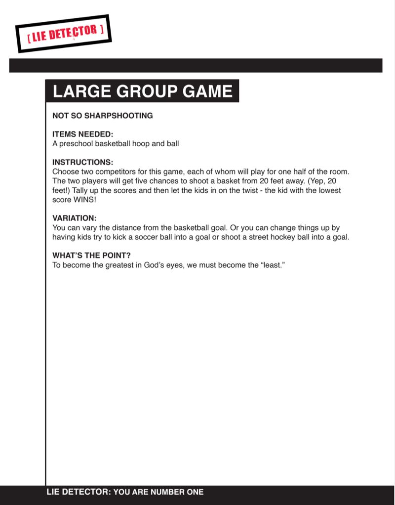 Load image into Gallery viewer, Lie Detector 4-Week Children&#39;s Ministry Curriculum   - Children&#39;s Ministry Deals
