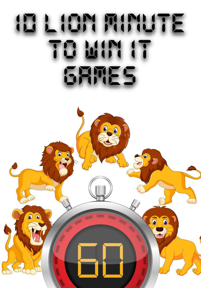 Lion Minute to Win it Games