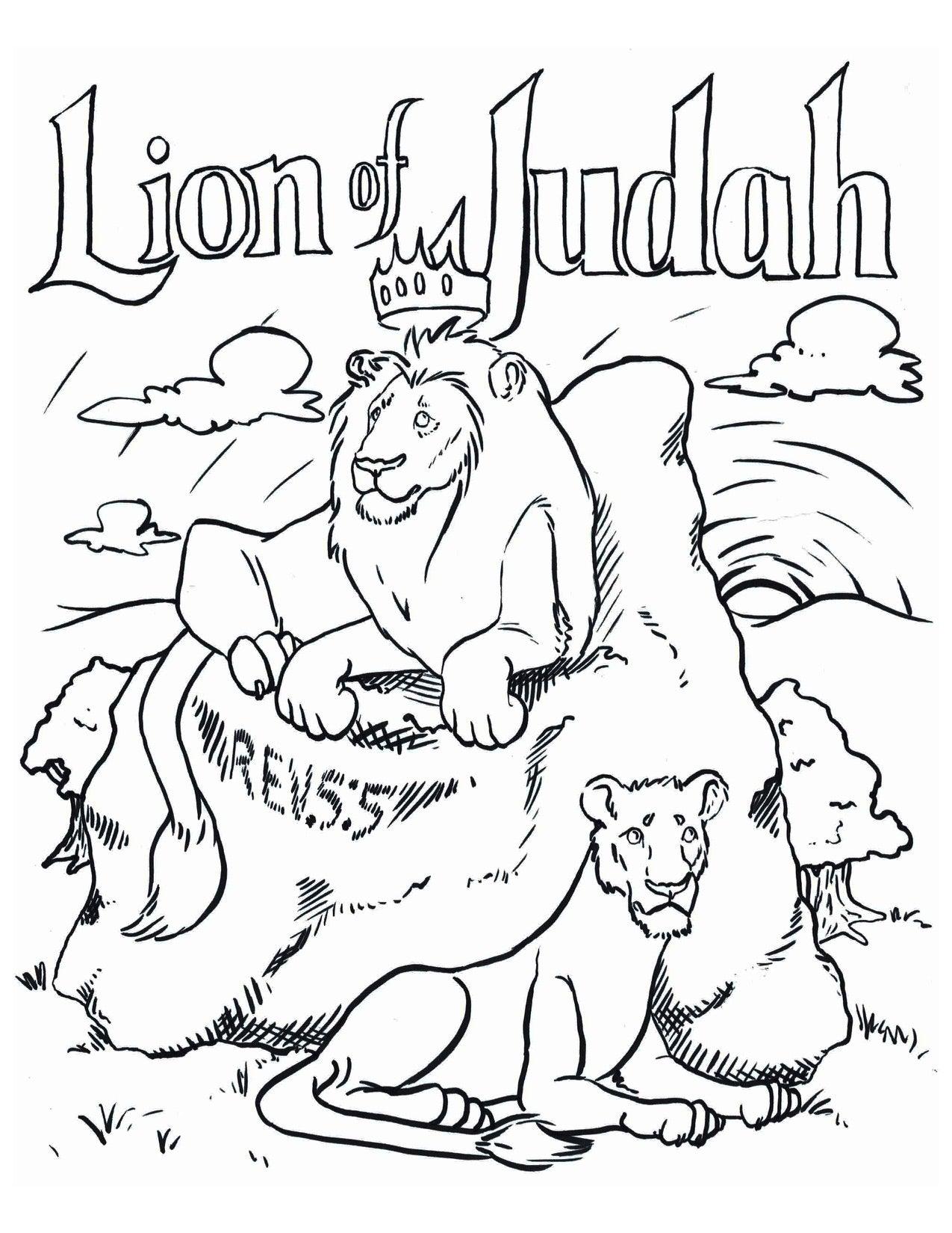 In Like A Lion Out Like A Lamb Coloring Page