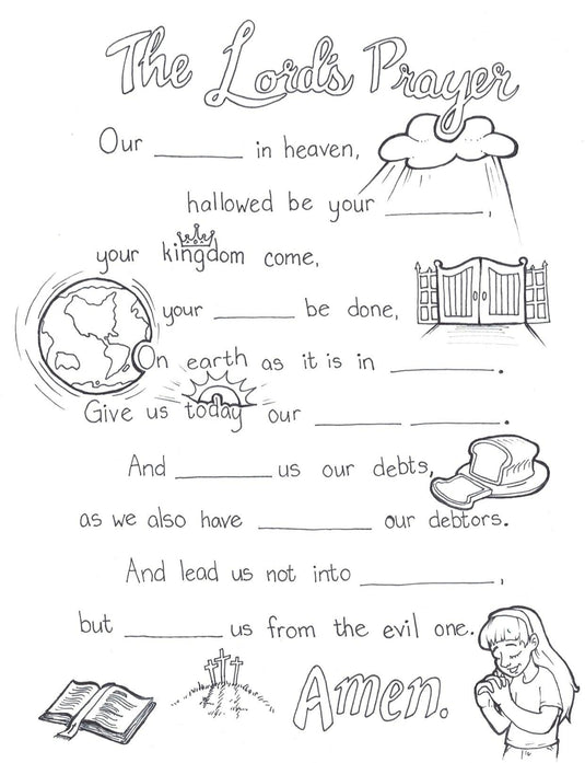 Lord s Prayer Coloring Page Children s Ministry Deals lord-s-prayer-coloring-page-children-s-ministry-deals