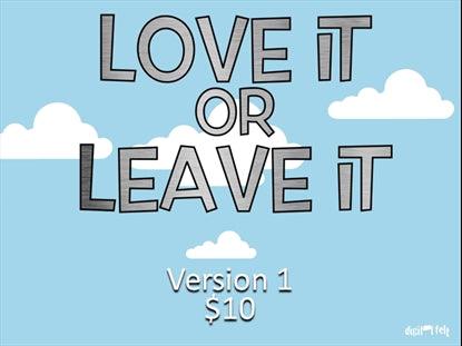 Love It Or Leave It Version 1 Church Game Video for Kids