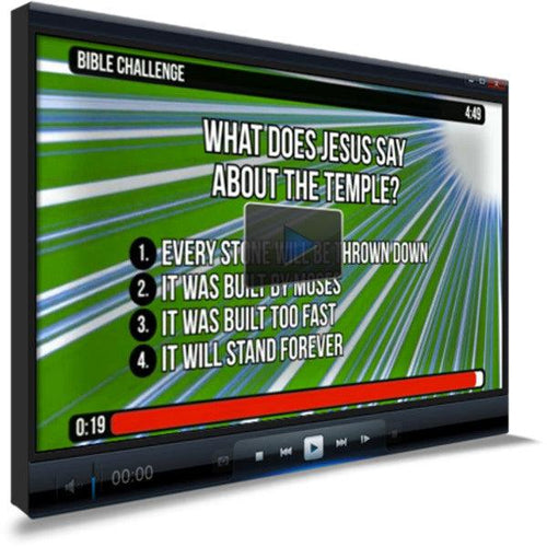 Matthew 24:1-35 Bible Trivia for Kids