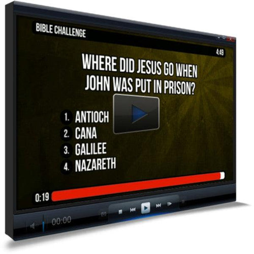 Matthew 4:12-25 Bible Trivia for Kids
