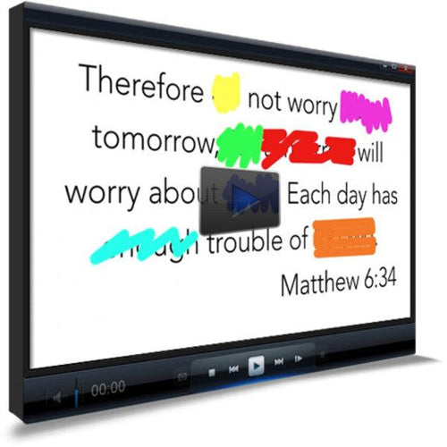 Matthew 6:34 Memory Verse Video