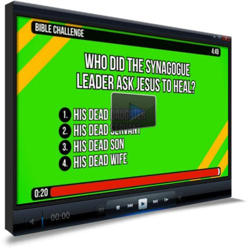 Matthew 9:18-34 Bible Trivia for Kids