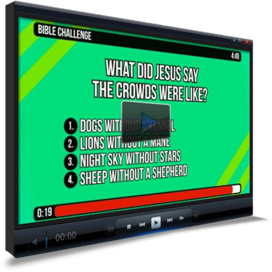 Matthew 9:35-10:42 Bible Trivia for Kids