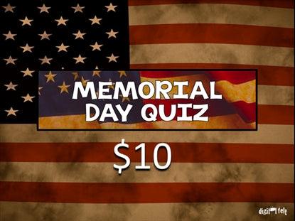 Memorial Day Quiz Church Game Video for Kids