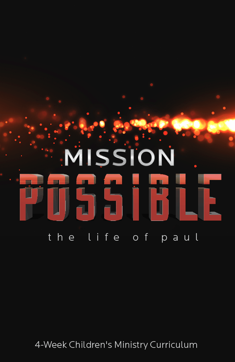Mission Possible 4-Week Children’s Ministry Curriculum
