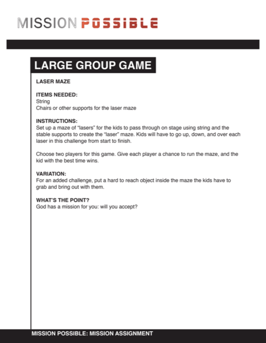 Load image into Gallery viewer, Mission Possible 4-Week Children’s Ministry Curriculum - Children&#39;s Ministry Deals
