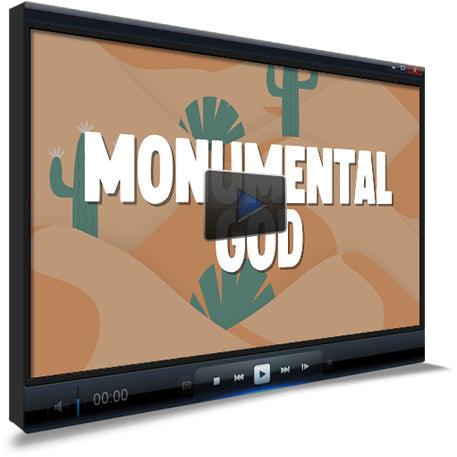Monumental God Worship Video for Kids - Children's Ministry Deals