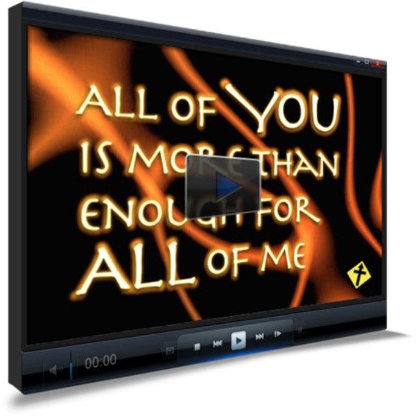 More Than Enough For Me Children's Ministry Worship Video