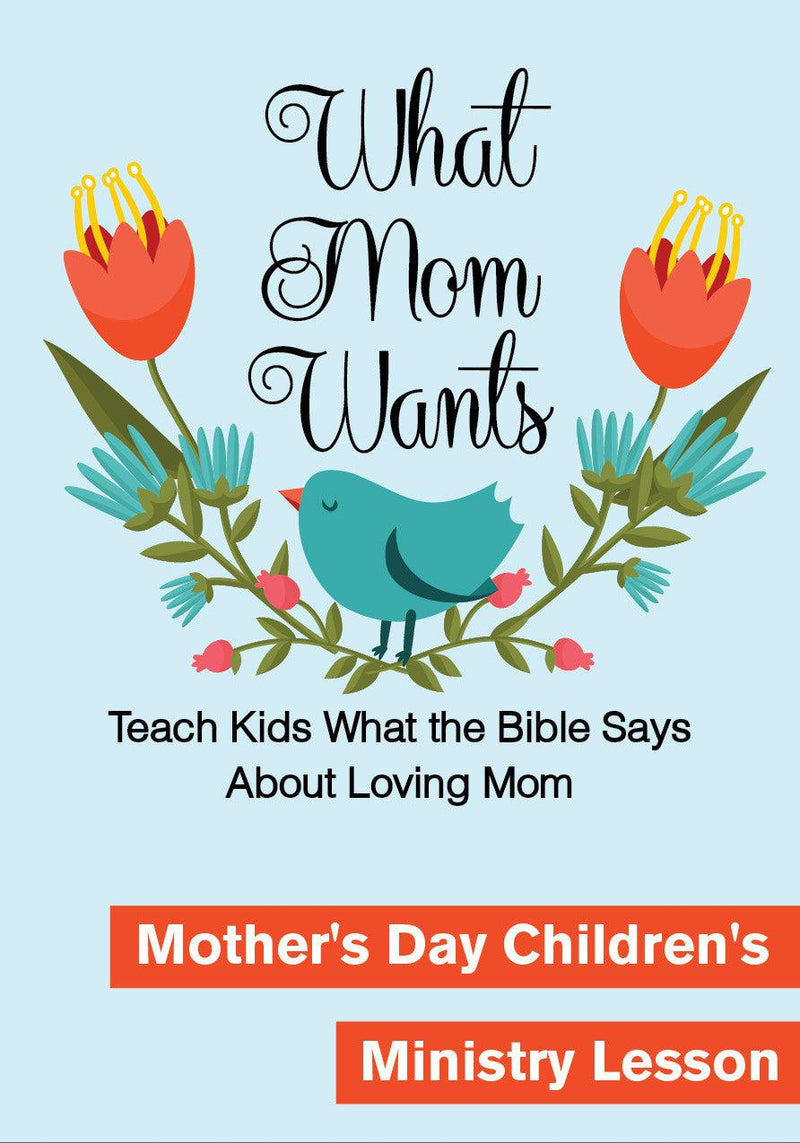 Mother's Day Children's Church Lesson 