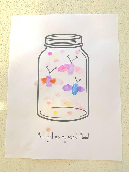 Mother's Day Fingerprint Craft - Children's Ministry Deals