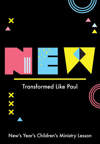 New Year's Children's Church Lesson - NEW - Children's Ministry Deals