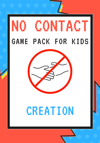 No-Contact Kids Church Game Pack: Creation - Children's Ministry Deals