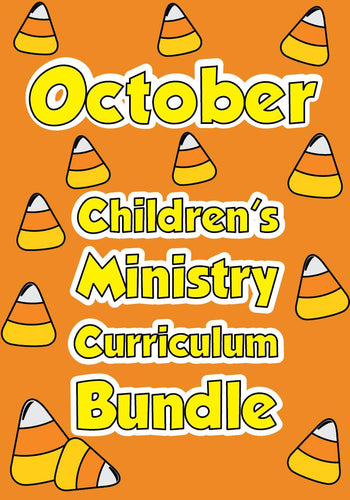 October Children's Ministry Curriculum Bundle
