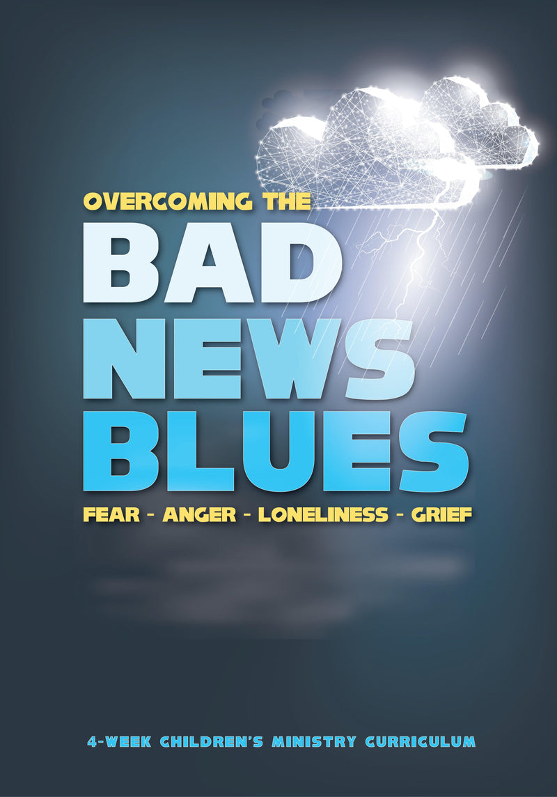 Load image into Gallery viewer, Overcoming The Bad News Blues 4-Week Children’s Ministry Curriculum
