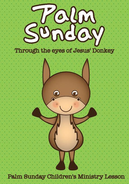 Palm Sunday Children's Church Lesson 