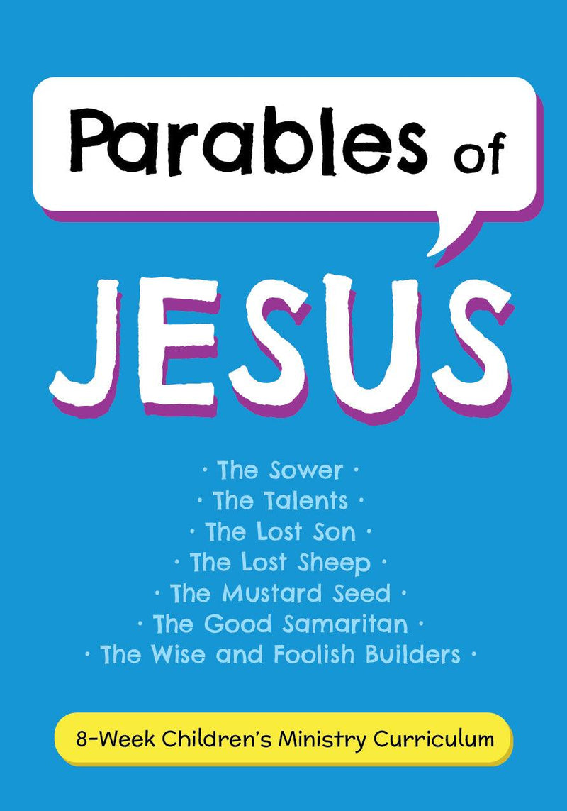 Parables of Jesus Children's Ministry Curriculum