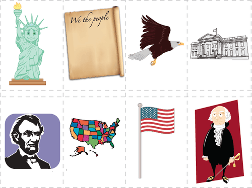 Patriotic Matching Game