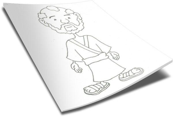 Load image into Gallery viewer, FREE Peter Coloring Page
