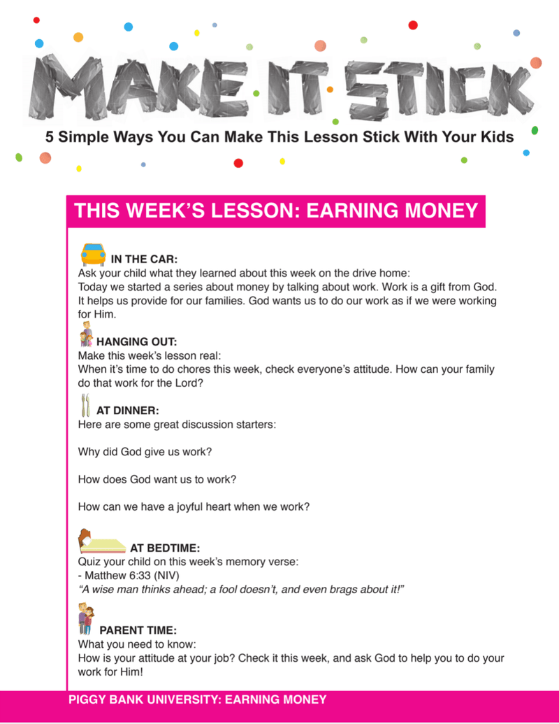 Load image into Gallery viewer, Piggy Bank University 4-Week Children&#39;s Ministry Curriculum - Children&#39;s Ministry Deals
