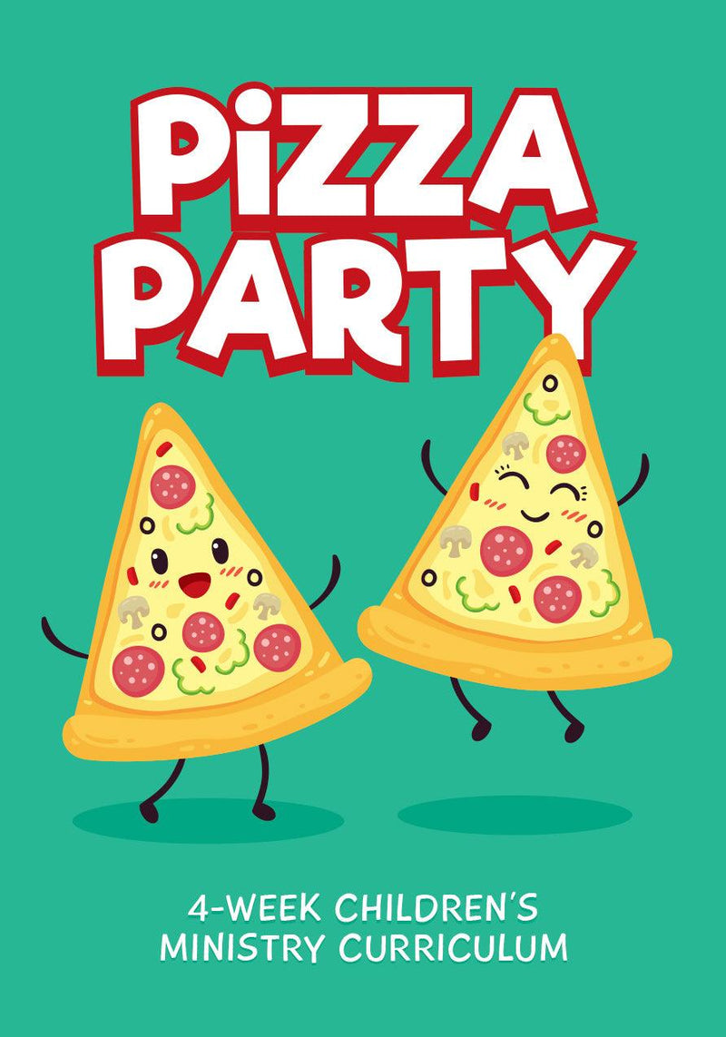 Load image into Gallery viewer, Pizza Party 4-Week Children&#39;s Ministry Curriculum
